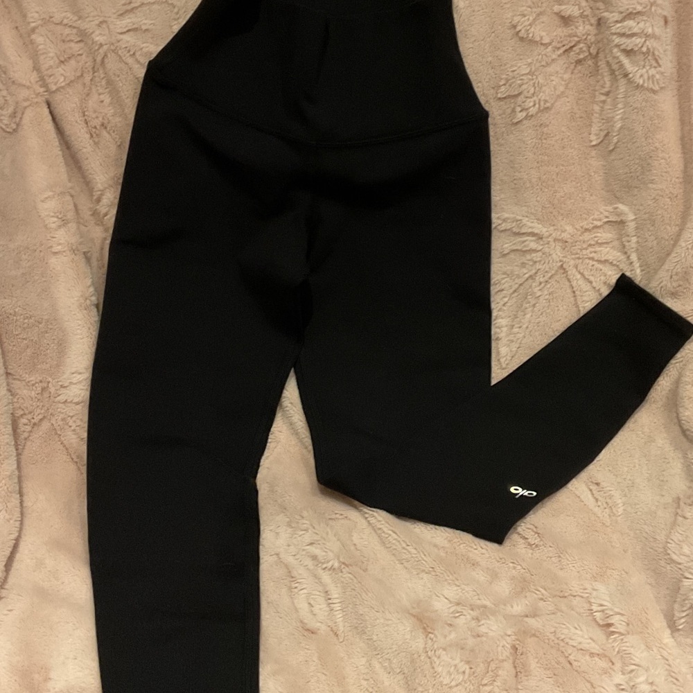 ALO Yoga Kids Jet Black Leggings